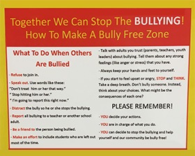 Jurewitz Law Group Injury & Accident Lawyers sponsors NCPD Anti-Bullying Campaign