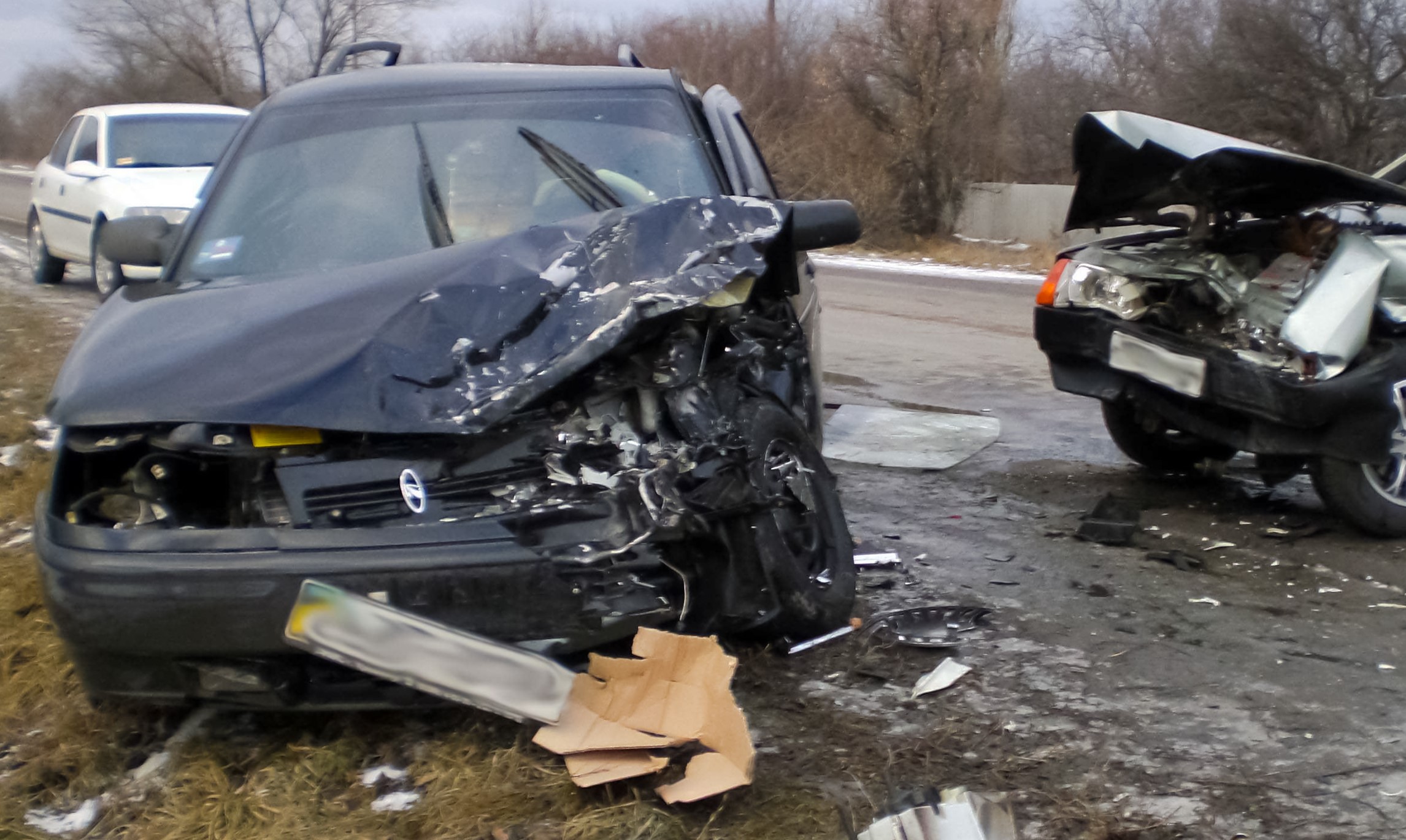 Atascadero, CA Several People Injured In A HeadOn Car Crash In