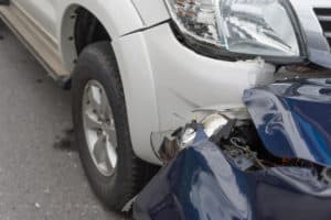 Crash blocks traffic on 5 SB National City at Mile of Cars Way Image