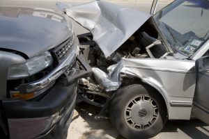 Two-car wreck blocks lane on I-5 SB near SeaWorld San Diego Image