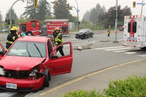 Accident affects traffic on WB I-8 at Severin Drive Image