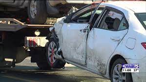 Collision slows traffic on 67 NB Ramona at Shady Oaks Drive Image